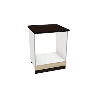 Corp bucatarie inferior cuptor Kring Modul, 60x80x50 cm, culoare inchis / sonoma deschis