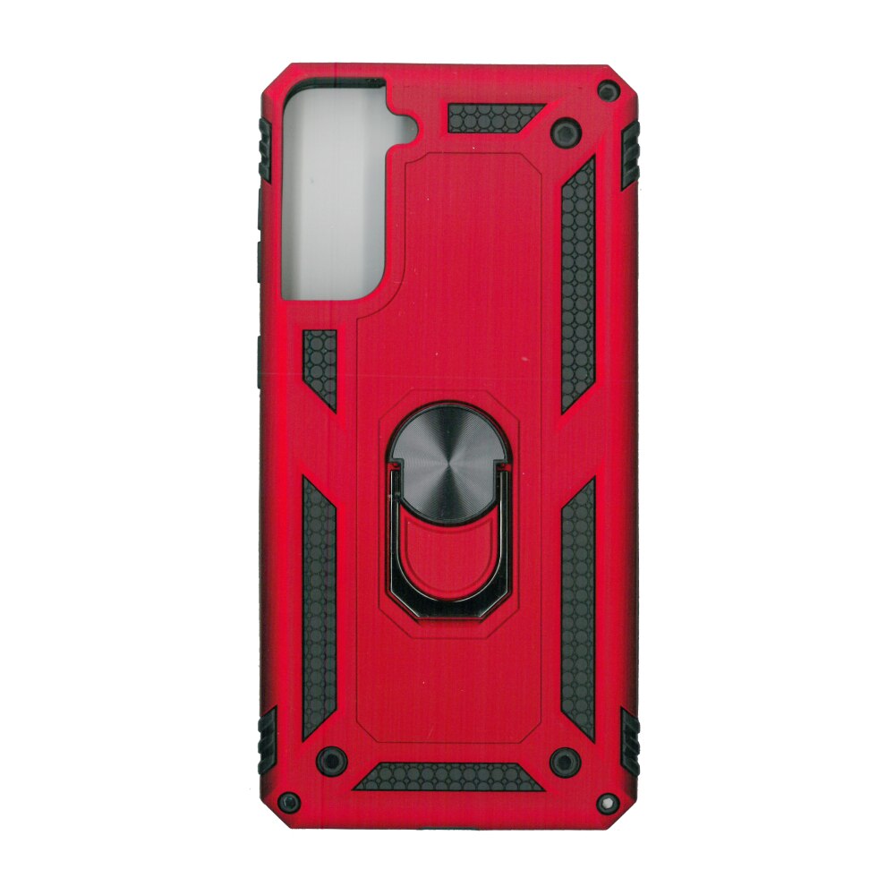 Husa protectie spate anti-shock iring, rosu, pentru Samsung Galaxy S21 Plus