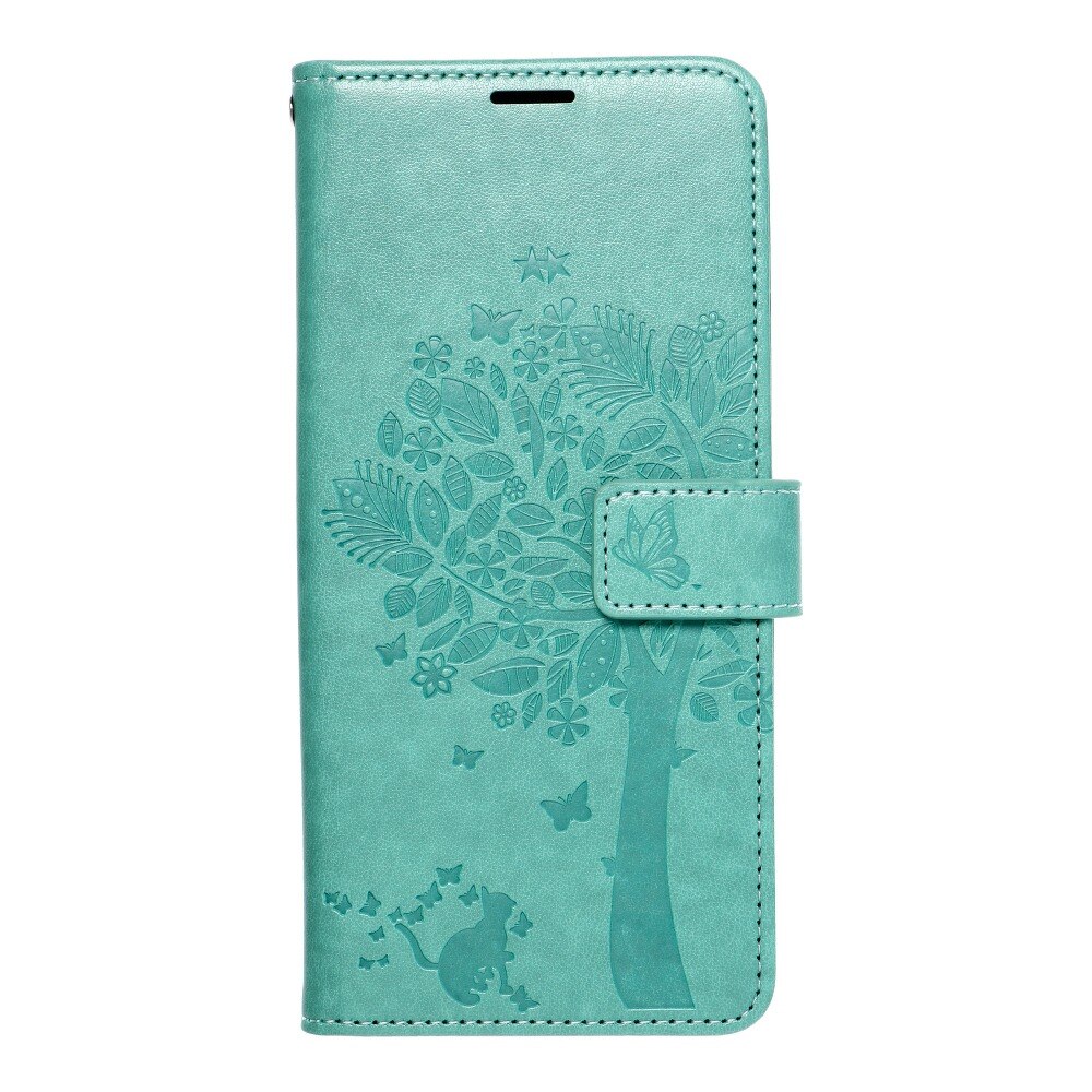 Husa pentru Samsung Galaxy A02s flip case tree green