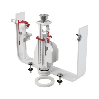 Set mecanism WC AlcaPLAST cu actionare dubla, SA08A 3/8, crom Set mecanism WC AlcaPLAST cu actionare dubla, SA08A 3/8, crom