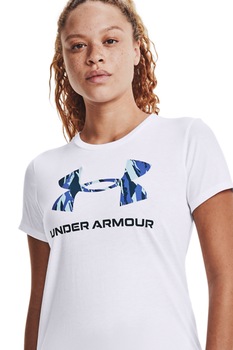 Under Armour, Tricou pentru antrenament Sportstyle, Alb Under Armour, Tricou pentru antrenament Sportstyle, Alb