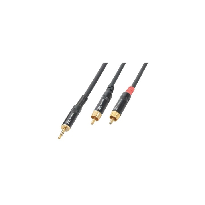 PD Connex CX85-1,5 sztereo jelkábel (3,5 mm Jack – 2x RCA) – (1,5 m)