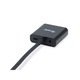 Адаптер HDMI-VGA Equip, Мъжко/женско, Черен