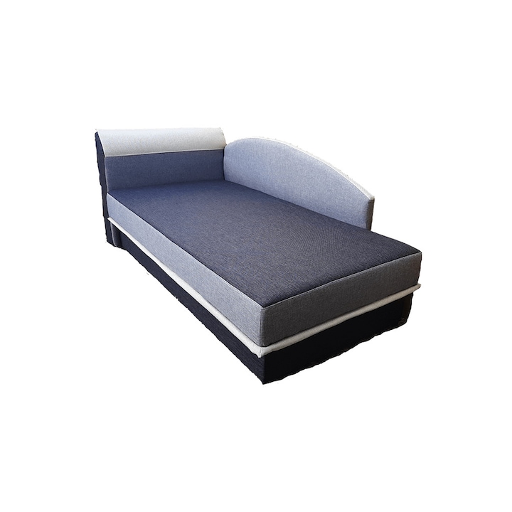 Simple Bed Grey 200×100 cm egyszemélyes ágy, heverő