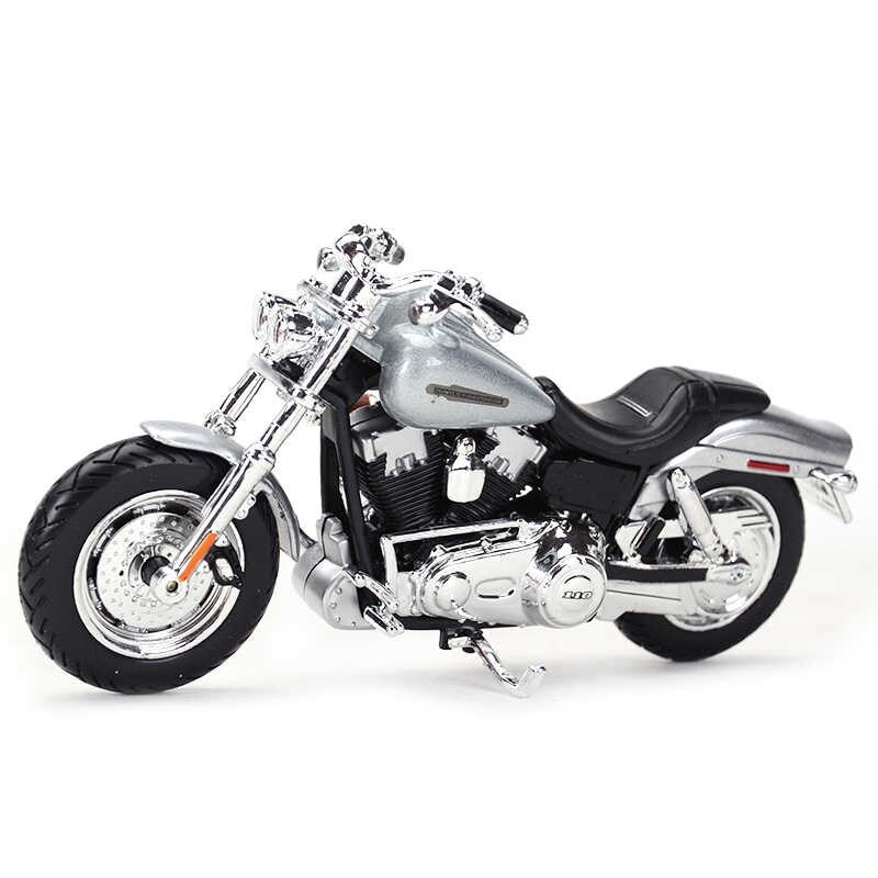 Macheta Motocicleta Harley-Davidson 2009 Fxdfse CVO Fat Bob 1/18 - Maisto