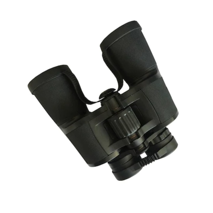 Binoclu Profesional FOXMAG24® 10x50, 78-1000m, Negru