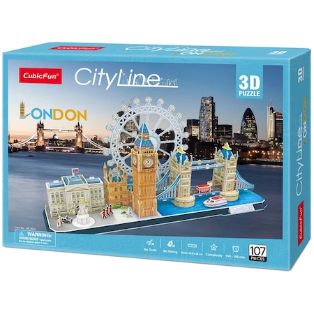 Cubic Fun City Line Londra — puzzle 3D