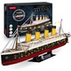 Пъзел 3D Cubic Fun LED - Titanic, 266 части