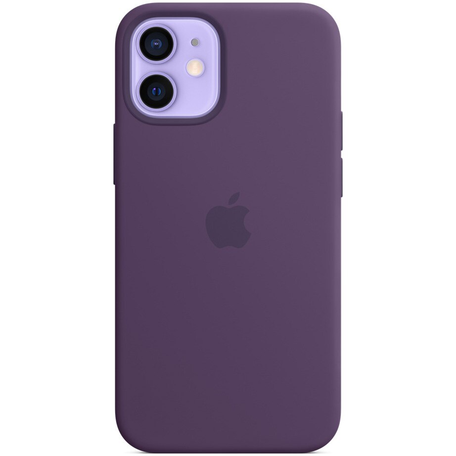 Husa de protectie Apple Silicone Case with MagSafe pentru IPhone 12 mini, Amethyst