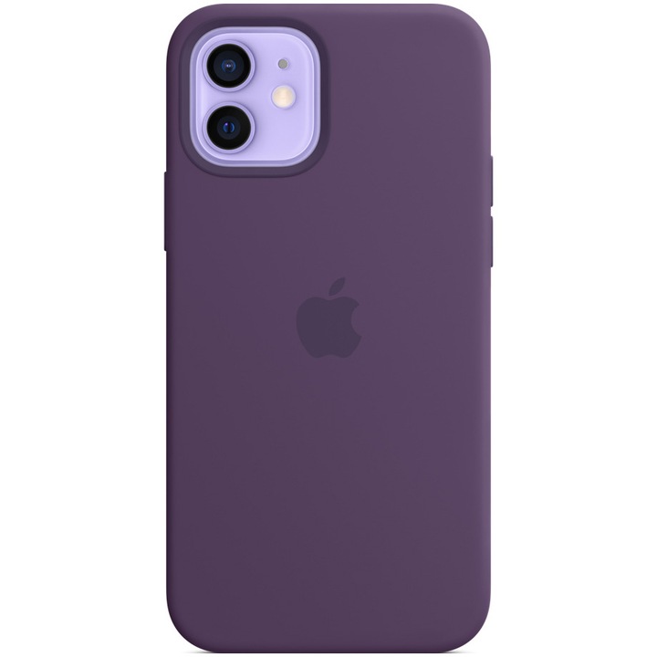 Apple Silicone Case Защитен калъф MagSafe за iPhone 12/12 Pro, Amethyst