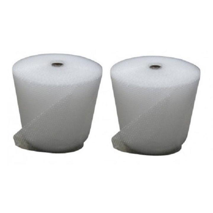 Set 2 role bule de aer pentru ambalare, Specishops, 100 x 50 cm, Transparent