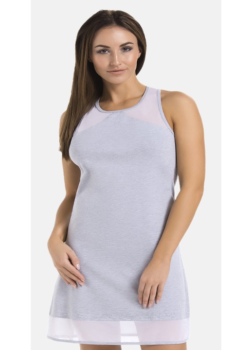 Camasa de noapte pentru femei Pijamale Veronika, Gri