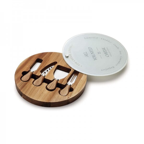 Set ustensile pentru servit branzeturi, 4 piese