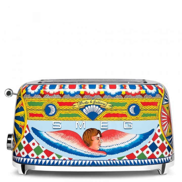 Prajitor 4 felii Dolce&Gabbana, Smeg- TSF02DGEU