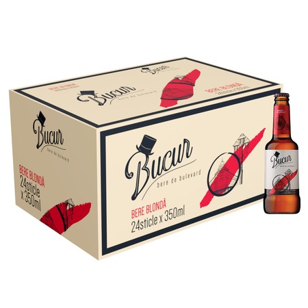 Bere Blonda Bucur, Sticla 20 x 0.35l