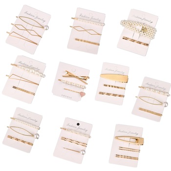 Set 39 clame de par Pili-Paradise, Pentru fete, Multicolor Set 39 clame de par Pili-Paradise, Pentru fete, Multicolor