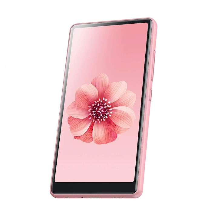 Agptek MP4 lejátszó, 4 hüvelykes képernyő, Android, WiFi, Bluetooth, rózsaszín