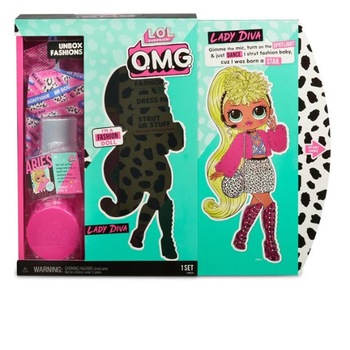 Papusa LOL Surprise OMG cu 20 de surprize, multicolor, 25.5x7x31.5 cm Papusa LOL Surprise OMG cu 20 de surprize, multicolor, 25.5x7x31.5 cm