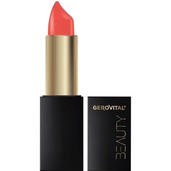 Ruj Cremos Gerovital Beauty cu Acid Hialuronic, 05 rosu corai, 4 ml Ruj Cremos Gerovital Beauty cu Acid Hialuronic, 05 rosu corai, 4 ml