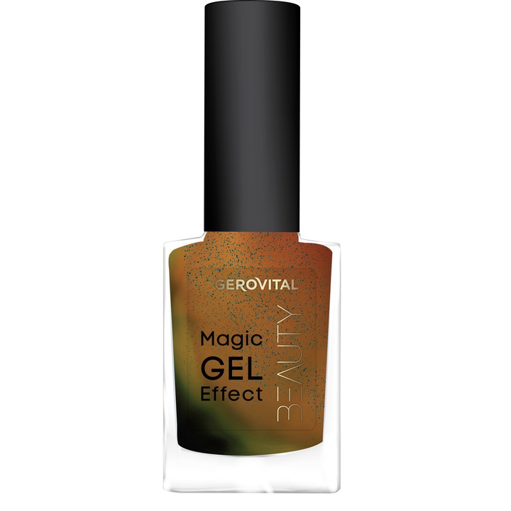 Lac de unghii Gerovital Beauty Magic Gel Effect, 17, 11 ml