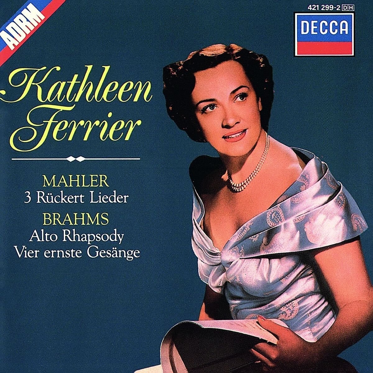 Kathleen Ferrier - 3 Ruckert Lieder - CD