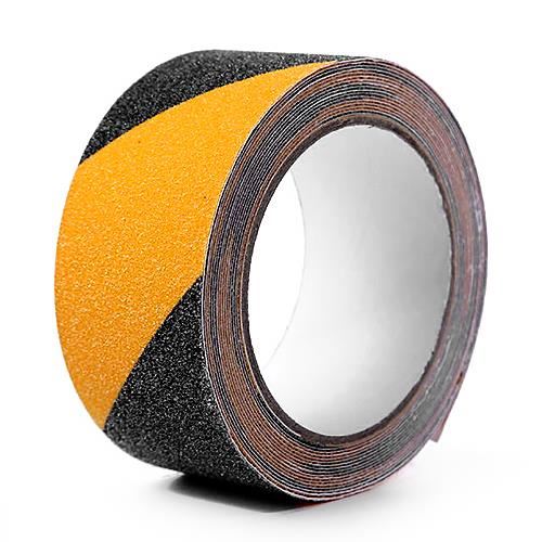 Banda antialunecare neagra-galbena 50 mm x 5 m, Artool