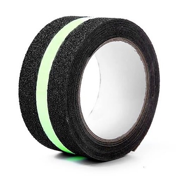 Banda antialunecare neagra cu insertie fosforescenta 50 mm x 5 m, Artool Banda antialunecare neagra cu insertie fosforescenta 50 mm x 5 m, Artool