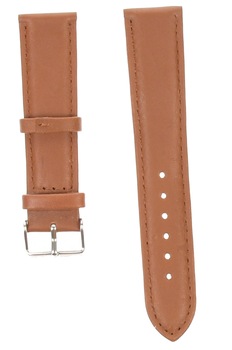 Curea de ceas din piele mata, 18 mm x 18 cm, maro Curea de ceas din piele mata, 18 mm x 18 cm, maro