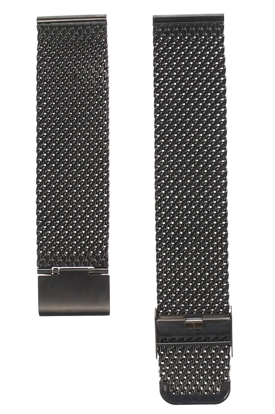 Curea de ceas din metal, 22 mm x 18 cm, negru - 300X22NEGRU