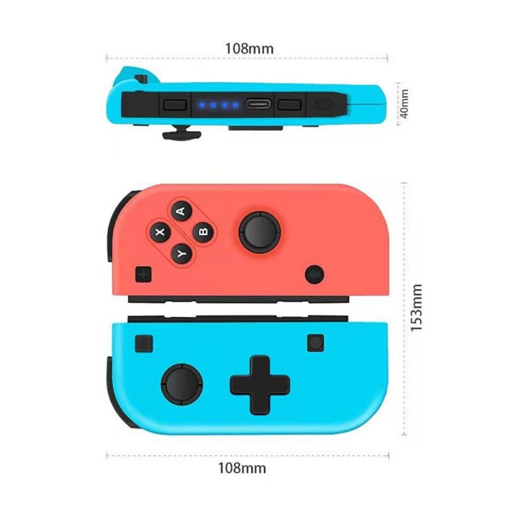 Set 2 Controlere Wireless JoyCon L/R pentru Nintendo Switch