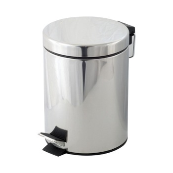 Cos gunoi cu pedala, inox 5L Cos gunoi cu pedala, inox 5L