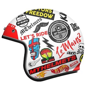 Casca de protectie Motorsport Le Mans 2 Sv Anarchy, Mt Helmets, 50 g, Multicolor Casca de protectie Motorsport Le Mans 2 Sv Anarchy, Mt Helmets, 50 g, Multicolor