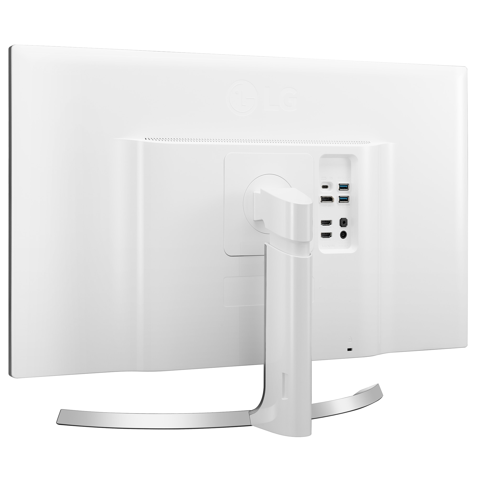Монитор LED IPS LG 27", 4K UHD, HDMI, DisplayPort, USB, Черен, 27UD88-W ...