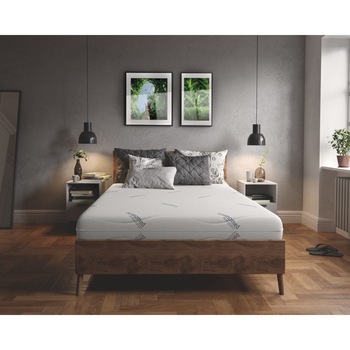 Saltea antiacarieni Somnomed Antiacaria 90x200x20cm, spuma poliuretanica, husa detasabila si lavabila cu tratament antiacarian, fermitate medie Saltea antiacarieni Somnomed Antiacaria 90x200x20cm, spuma poliuretanica, husa detasabila si lavabila cu tratament antiacarian, fermitate medie