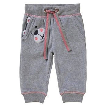 Pantaloni fete Lemon Beret, gri, 86 cm, 2 buzunare Pantaloni fete Lemon Beret, gri, 86 cm, 2 buzunare