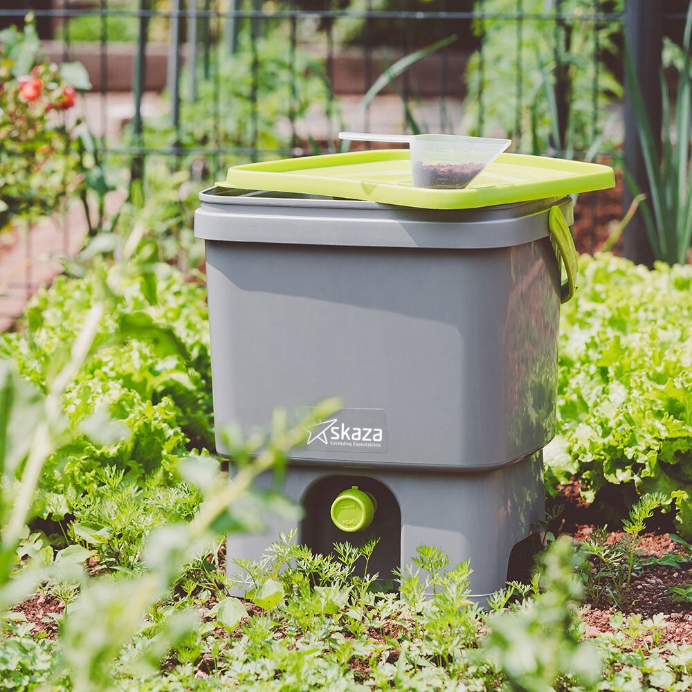 Set 2 cosuri pentru compostarea resturilor organice, Bokashi Organko