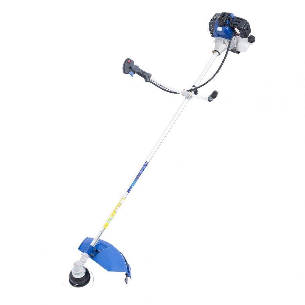 Motocoasa pe benzina BAIKAL , 5.6CP, 2 sisteme de taiere, Albastra