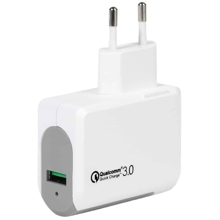 Мрежово зарядно Qualcomm 3.0 Vivanco 37546, 3.0A