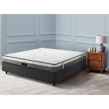 Saltea ortopedica, Kring Comfort, Ergoflex, 180x200x20 cm, arcuri Bonnell si spuma poliuretanica cu memorie 2 cm, fermitate medie Saltea ortopedica, Kring Comfort, Ergoflex, 180x200x20 cm, arcuri Bonnell si spuma poliuretanica cu memorie 2 cm, fermitate medie