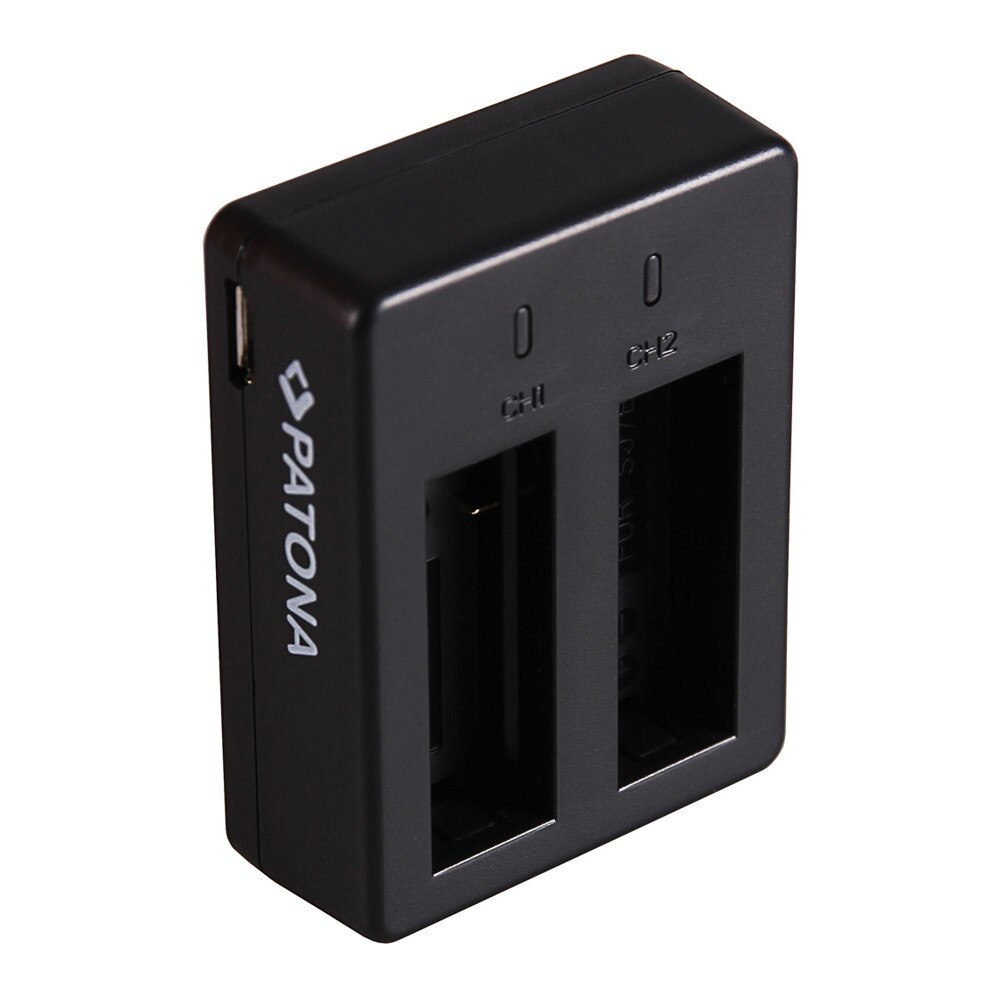 Incarcator PATONA DUAL USB pentru 2 acumulatori SJCAM SJ7 Star Sj7000