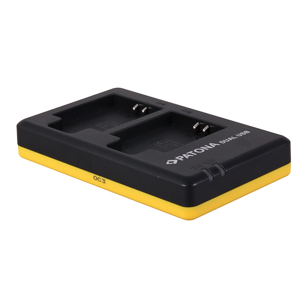 Incarcator PATONA DUAL USB pentru 2 acumulatori Canon NB-11L NB11L