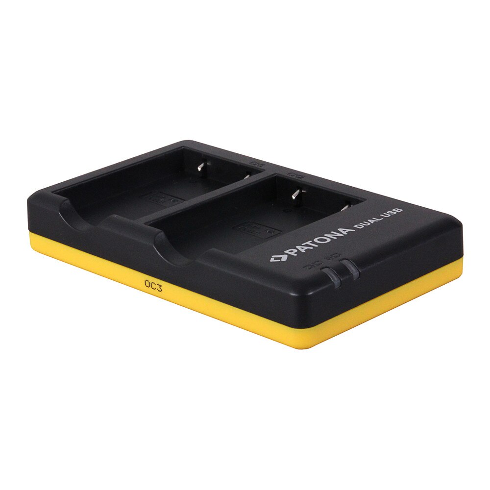 Incarcator PATONA DUAL USB pentru 2 acumulatori Nikon EN-EL5 ENEL5