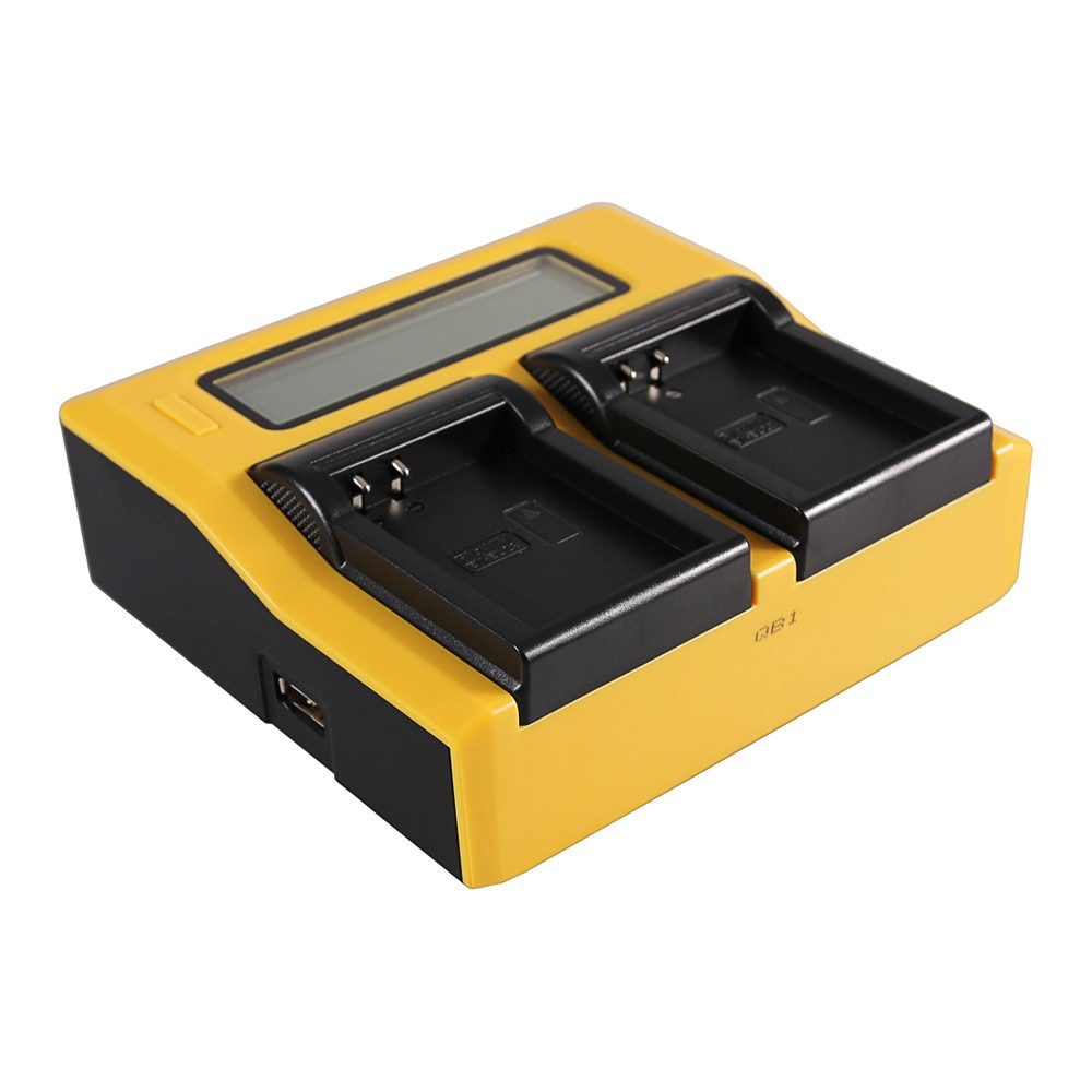 Incarcator PATONA DUAL LCD pentru acumulator Nikon EN-EL23