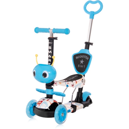 Trotineta Lorelli cu Scaunel pentru Copii Smart Plus, Tracery