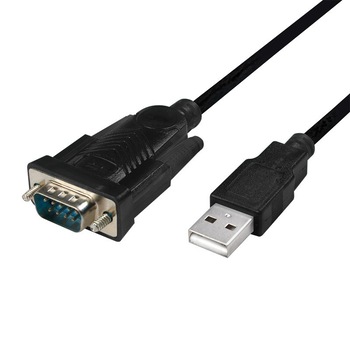 Cablu adaptor Logilink AU0048, USB 2.0 tata la Serial DB9M 9-pin RS232 tata, 1.5m, Negru Cablu adaptor Logilink AU0048, USB 2.0 tata la Serial DB9M 9-pin RS232 tata, 1.5m, Negru