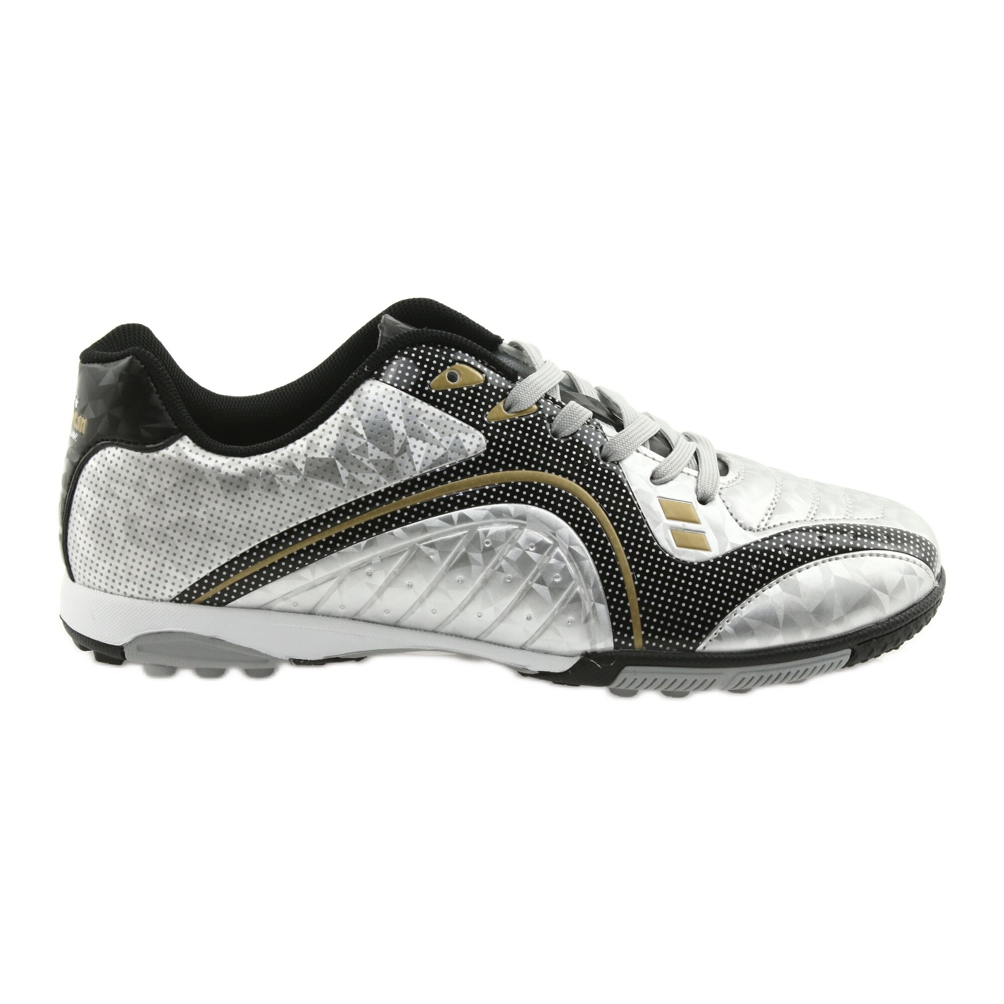 Pantofi sport, American Club, BM54437, Argintiu