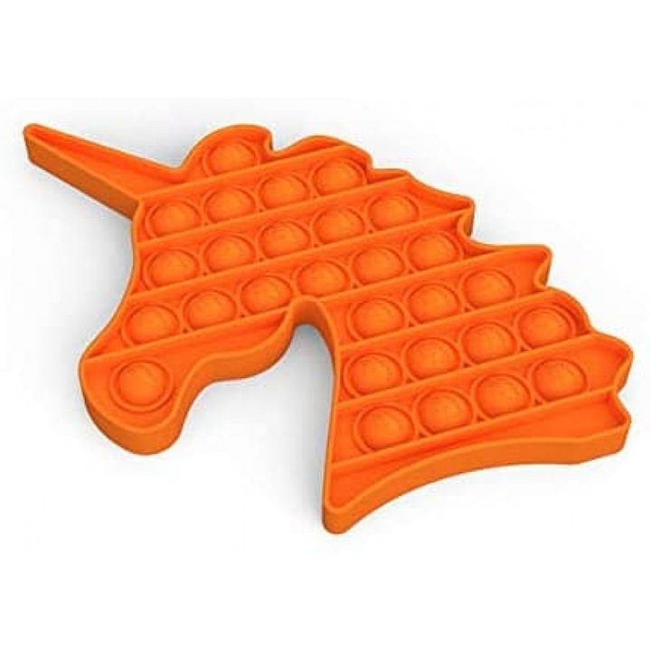 Pop it Unicorn Portocaliu