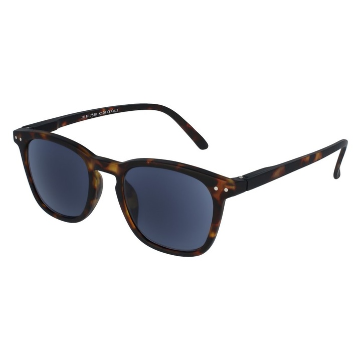 Ochelari de vedere, Silac, maro, rama policarbonat, nuantati, model universal, dioptrie +4.00