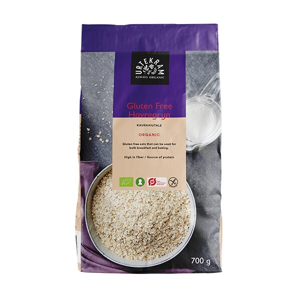 Fulgi de ovaz bio fara gluten 700g Urtekram
