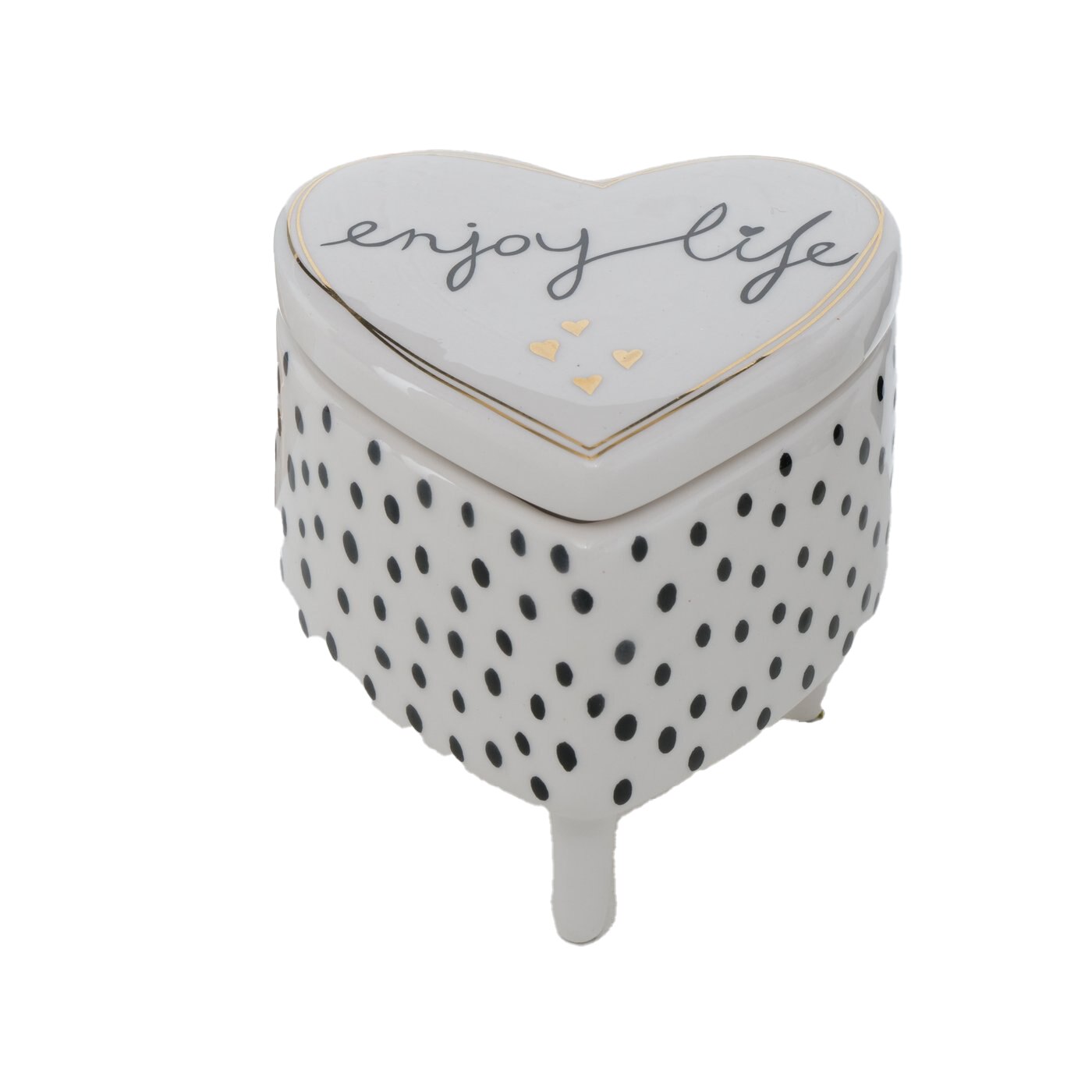 Cutiuta decorativa Vilho, Boltze, inimioara, multicolor